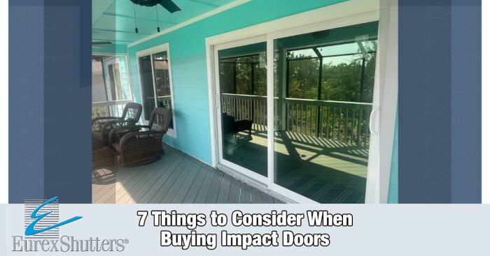 How to Choose Hurricane Impact Doors: 7 Things to Consider - Eurex Shutters How to Choose Hurricane Impact Doors: 7 Things to Consider - Eurex Shutters